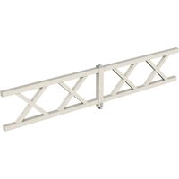 SKANHOLZ Brüstung, B x H: 465 x 84 cm, Holz, Farbe: weiß SKANHOLZ Brüstung, B x H: 465 x 84 cm, Holz, Farbe: weiß