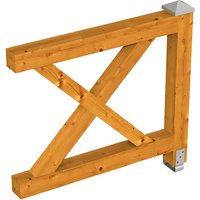 SKANHOLZ Brüstung, B x H: 108 x 84 cm, Holz, Farbe: eiche hell SKANHOLZ Brüstung, B x H: 108 x 84 cm, Holz, Farbe: eiche hell