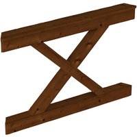 SKANHOLZ Brüstung, BxH: 120 x 84 cm, nussbaum, Holz SKANHOLZ Brüstung, BxH: 120 x 84 cm, nussbaum, Holz