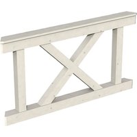 SKANHOLZ Brüstung, BxH: 150 x 84 cm, weiß, Holz SKANHOLZ Brüstung, BxH: 150 x 84 cm, weiß, Holz