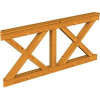 SKANHOLZ Brüstung, BxH: 180 x 84 cm, eiche hell, Holz SKANHOLZ Brüstung, BxH: 180 x 84 cm, eiche hell, Holz