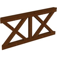 SKANHOLZ Brüstung, BxH: 180 x 84 cm, nussbaum, Holz SKANHOLZ Brüstung, BxH: 180 x 84 cm, nussbaum, Holz