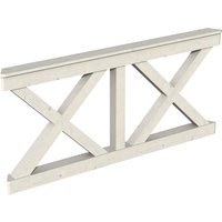 SKANHOLZ Brüstung, BxH: 180 x 84 cm, weiß, Holz SKANHOLZ Brüstung, BxH: 180 x 84 cm, weiß, Holz