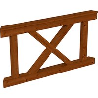 SKANHOLZ Brüstung, BxH: 150 x 84 cm, nussbaum, Holz SKANHOLZ Brüstung, BxH: 150 x 84 cm, nussbaum, Holz