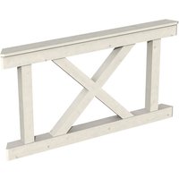 SKANHOLZ Brüstung, BxH: 150 x 84 cm, weiß, Holz SKANHOLZ Brüstung, BxH: 150 x 84 cm, weiß, Holz