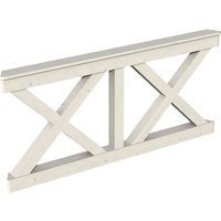 SKANHOLZ Brüstung, BxH: 180 x 84 cm, weiß, Holz SKANHOLZ Brüstung, BxH: 180 x 84 cm, weiß, Holz