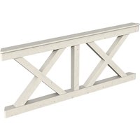 SKANHOLZ Brüstung, BxH: 210 x 84 cm, weiß, Holz SKANHOLZ Brüstung, BxH: 210 x 84 cm, weiß, Holz