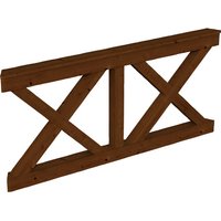 SKANHOLZ Brüstung, BxH: 150 x 84 cm, nussbaum, Holz SKANHOLZ Brüstung, BxH: 150 x 84 cm, nussbaum, Holz