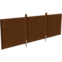 SKANHOLZ Rückwand, Breite: 550 cm, nussbaum SKANHOLZ Rückwand, Breite: 550 cm, nussbaum