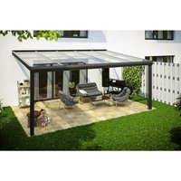 SKANHOLZ Terrassenüberdachung »Modena«, Breite: 541 cm, Dach: Verbund-Sicherheits-Glas (VSG), schiefergrau SKANHOLZ Terrassenüberdachung »Modena«, Breite: 541 cm, Dach: Verbund-Sicherheits-Glas (VSG), schiefergrau