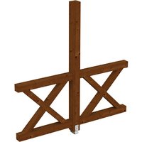 SKANHOLZ Seitenwand, B x H: 78,5 x 210 cm, Holz, Farbe: nussbaum SKANHOLZ Seitenwand, B x H: 78,5 x 210 cm, Holz, Farbe: nussbaum