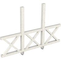 SKANHOLZ Seitenwand, B x H: 78,5 x 210 cm, Holz, Farbe: weiß SKANHOLZ Seitenwand, B x H: 78,5 x 210 cm, Holz, Farbe: weiß