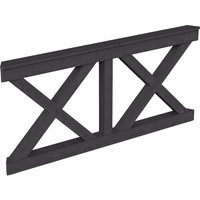 SKANHOLZ Brüstung, BxH: 78,5 x 84 cm, schiefergrau, Holz SKANHOLZ Brüstung, BxH: 78,5 x 84 cm, schiefergrau, Holz