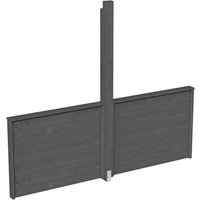 SKANHOLZ Brüstung »Toulouse«, BxH: 270 x 106 cm, schiefergrau, Holz Rabatt: 11 % SKANHOLZ Brüstung »Toulouse«, BxH: 270 x 106 cm, schiefergrau, Holz Rabatt: 11 %