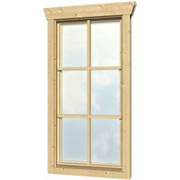 SKANHOLZ Einzelfenster, Holz, BxH: 71 x 141,3 cm Rabatt: 11 % SKANHOLZ Einzelfenster, Holz, BxH: 71 x 141,3 cm Rabatt: 11 %