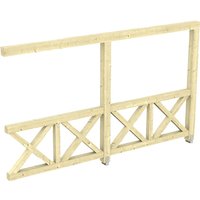 SKANHOLZ Seitenwand, B x H: 78,5 x 210 cm, Holz, Farbe: natur SKANHOLZ Seitenwand, B x H: 78,5 x 210 cm, Holz, Farbe: natur