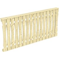SKANHOLZ Seitenwand, B x H: 78,5 x 96 cm, Holz, Farbe: natur SKANHOLZ Seitenwand, B x H: 78,5 x 96 cm, Holz, Farbe: natur