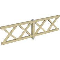 SKANHOLZ Brüstung, B x H: 78,5 x 84 cm, Holz, Farbe: natur SKANHOLZ Brüstung, B x H: 78,5 x 84 cm, Holz, Farbe: natur