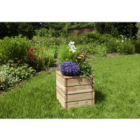 KIEHN-HOLZ Pflanzkasten, BxHxL: 40 x 43 x 40 cm, Holz – beige KIEHN-HOLZ Pflanzkasten, BxHxL: 40 x 43 x 40 cm, Holz – beige