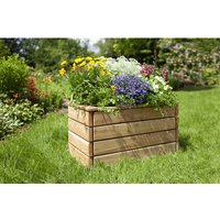 KIEHN-HOLZ Pflanzkasten, BxHxL: 40 x 43 x 80 cm, Holz – beige KIEHN-HOLZ Pflanzkasten, BxHxL: 40 x 43 x 80 cm, Holz – beige