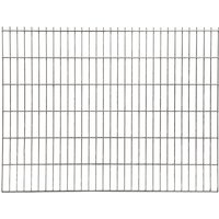 FLORAWORLD Doppelstabmatte, HxLxT: 183 x 201 x 1,7 cm, Stahl, silberfarben FLORAWORLD Doppelstabmatte, HxLxT: 183 x 201 x 1,7 cm, Stahl, silberfarben
