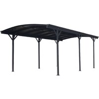 FLORAWORLD Carport, Außenmaß BxT: 293,5 x 370 cm, anthrazit – grau FLORAWORLD Carport, Außenmaß BxT: 293,5 x 370 cm, anthrazit – grau