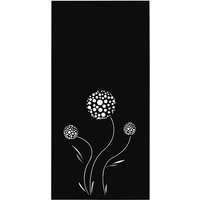 FLORAWORLD Sichtschutz »Leone«, Stahl, HxL: 98 x 90 cm – grau FLORAWORLD Sichtschutz »Leone«, Stahl, HxL: 98 x 90 cm – grau