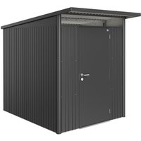 BIOHORT Gerätehaus »AvantGarde®«, Stahl, BxHxT: 174 x 218 x 214 cm (Außenmaße inkl. Dachüberstand) – grau BIOHORT Gerätehaus »AvantGarde®«, Stahl, BxHxT: 174 x 218 x 214 cm (Außenmaße inkl. Dachüberstand) – grau