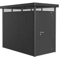 BIOHORT Gerätehaus »AvantGarde®«, Stahl, BxHxT: 134 x 222 x 254 cm (Außenmaße) – grau BIOHORT Gerätehaus »AvantGarde®«, Stahl, BxHxT: 134 x 222 x 254 cm (Außenmaße) – grau