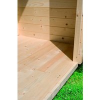 KARIBU Fußboden, Breite: 400 cm, nordisches Fichtenholz, geeignet für: Gartenhäuser - beige Rabatt: 12 % KARIBU Fußboden, Breite: 400 cm, nordisches Fichtenholz, geeignet für: Gartenhäuser - beige Rabatt: 12 %