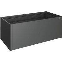 BIOHORT Hochbeet, BxHxL: 201 x 77 x 102 cm, Stahlblech – grau BIOHORT Hochbeet, BxHxL: 201 x 77 x 102 cm, Stahlblech – grau