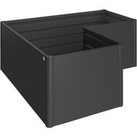 BIOHORT Hochbeet, BxHxL: 201 x 77 x 201 cm, Stahlblech – grau BIOHORT Hochbeet, BxHxL: 201 x 77 x 201 cm, Stahlblech – grau