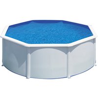 GRE Rundpool, weiß, ØxH: 300 x 120 cm – weiss GRE Rundpool, weiß, ØxH: 300 x 120 cm – weiss