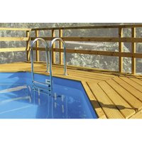 WEKA Sonnendeck, BxT: 136 x 242 cm, Nadelholz – beige WEKA Sonnendeck, BxT: 136 x 242 cm, Nadelholz – beige