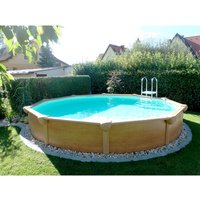 KWAD Rundpool »Steely Supreme«, braun, ØxH: 460 x 132 cm KWAD Rundpool »Steely Supreme«, braun, ØxH: 460 x 132 cm