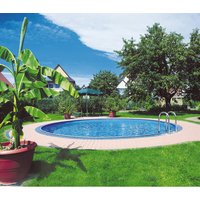 SUMMER FUN Rundpool Set »Basic«, rund, Ø x H: 400 x 120 cm – weiss SUMMER FUN Rundpool Set »Basic«, rund, Ø x H: 400 x 120 cm – weiss