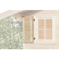 WEKA Fensterladen für Gartenhäuser, Holz – beige | Fichte WEKA Fensterladen für Gartenhäuser, Holz – beige | Fichte
