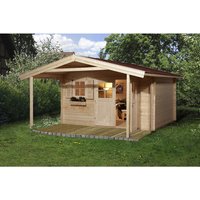 WEKA Gartenhaus »111 A Gr.3«, Holz, BxHxT: 460 x 262 x 590 cm (Außenmaße inkl. Dachüberstand) - beige |  Holz  |  22,04 m² WEKA Gartenhaus »111 A Gr.3«, Holz, BxHxT: 460 x 262 x 590 cm (Außenmaße inkl. Dachüberstand) - beige |  Holz  |  22,04 m²
