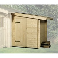 WEKA Anbauschuppen, Holz, natur – beige Rabatt: 6 % WEKA Anbauschuppen, Holz, natur – beige Rabatt: 6 %