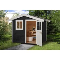 WEKA Gartenhaus »123 Gr.1«, Holz, BxHxT: 306 x 237 x 244 cm (Außenmaße inkl. Dachüberstand) - grau |  Holz  |  4,94 m² WEKA Gartenhaus »123 Gr.1«, Holz, BxHxT: 306 x 237 x 244 cm (Außenmaße inkl. Dachüberstand) - grau |  Holz  |  4,94 m²