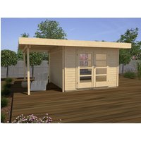 WEKA Gartenhaus »126 Plus Gr.1 A«, Holz, BxHxT: 500 x 249 x 241 cm (Außenmaße inkl. Dachüberstand) – beige WEKA Gartenhaus »126 Plus Gr.1 A«, Holz, BxHxT: 500 x 249 x 241 cm (Außenmaße inkl. Dachüberstand) – beige