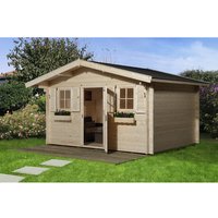 WEKA Gartenhaus »135 Gr.1«, Holz, BxHxT: 460 x 262 x 300 cm (Außenmaße inkl. Dachüberstand) - beige |  Holz  |  11,4 m² WEKA Gartenhaus »135 Gr.1«, Holz, BxHxT: 460 x 262 x 300 cm (Außenmaße inkl. Dachüberstand) - beige |  Holz  |  11,4 m²