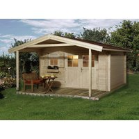 WEKA Gartenhaus »136 A Gr.1«, Holz, BxHxT: 460 x 262 x 510 cm (Außenmaße inkl. Dachüberstand) - beige |  Holz  |  19 m² WEKA Gartenhaus »136 A Gr.1«, Holz, BxHxT: 460 x 262 x 510 cm (Außenmaße inkl. Dachüberstand) - beige |  Holz  |  19 m²