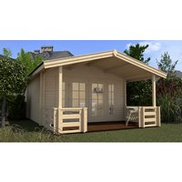 WEKA Gartenhaus »137 B Gr.1«, Holz, BxHxT: 460 x 262 x 500 cm (Außenmaße inkl. Dachüberstand) - beige |  Holz  |  19 m² WEKA Gartenhaus »137 B Gr.1«, Holz, BxHxT: 460 x 262 x 500 cm (Außenmaße inkl. Dachüberstand) - beige |  Holz  |  19 m²