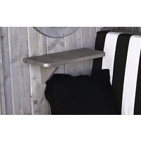 WEKA Ablage-Set für Gartenhäuser, Holz – silberfarben WEKA Ablage-Set für Gartenhäuser, Holz – silberfarben