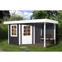 WEKA Gartenhaus »213 Plus  Gr.1 A«, Holz, BxT: 500 x 278 cm (Außenmaße inkl. Dachüberstand) - grau |  Fichte  |  9,16 m² WEKA Gartenhaus »213 Plus  Gr.1 A«, Holz, BxT: 500 x 278 cm (Außenmaße inkl. Dachüberstand) - grau |  Fichte  |  9,16 m²