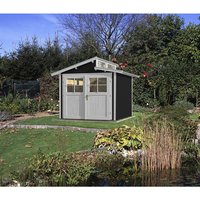 WEKA Gartenhaus »226 Gr.2«, Holz, BxHxT: 267 x 252 x 261 cm (Außenmaße inkl. Dachüberstand) – grau Rabatt: 6 % WEKA Gartenhaus »226 Gr.2«, Holz, BxHxT: 267 x 252 x 261 cm (Außenmaße inkl. Dachüberstand) – grau Rabatt: 6 %