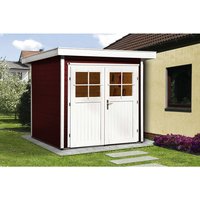 WEKA Gartenhaus »227 Gr.1«, Holz, BxHxT: 225 x 217 x 209 cm (Außenmaße inkl. Dachüberstand) - rot |  Holz  |  4,29 m² WEKA Gartenhaus »227 Gr.1«, Holz, BxHxT: 225 x 217 x 209 cm (Außenmaße inkl. Dachüberstand) - rot |  Holz  |  4,29 m²