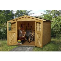 WEKA Gartenhaus »316 Gr.5«, Holz, BxHxT: 290 x 221 x 295 cm (Außenmaße inkl. Dachüberstand) - beige |  Holz  |  7,49 m² WEKA Gartenhaus »316 Gr.5«, Holz, BxHxT: 290 x 221 x 295 cm (Außenmaße inkl. Dachüberstand) - beige |  Holz  |  7,49 m²