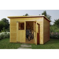 WEKA Gartenhaus »325 Gr.4«, Holz, BxHxT: 323 x 223 x 250 cm (Außenmaße inkl. Dachüberstand) – beige WEKA Gartenhaus »325 Gr.4«, Holz, BxHxT: 323 x 223 x 250 cm (Außenmaße inkl. Dachüberstand) – beige